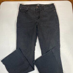 Lee Riders Midrise Bootcut 12 Cotton Blend Black Jeans